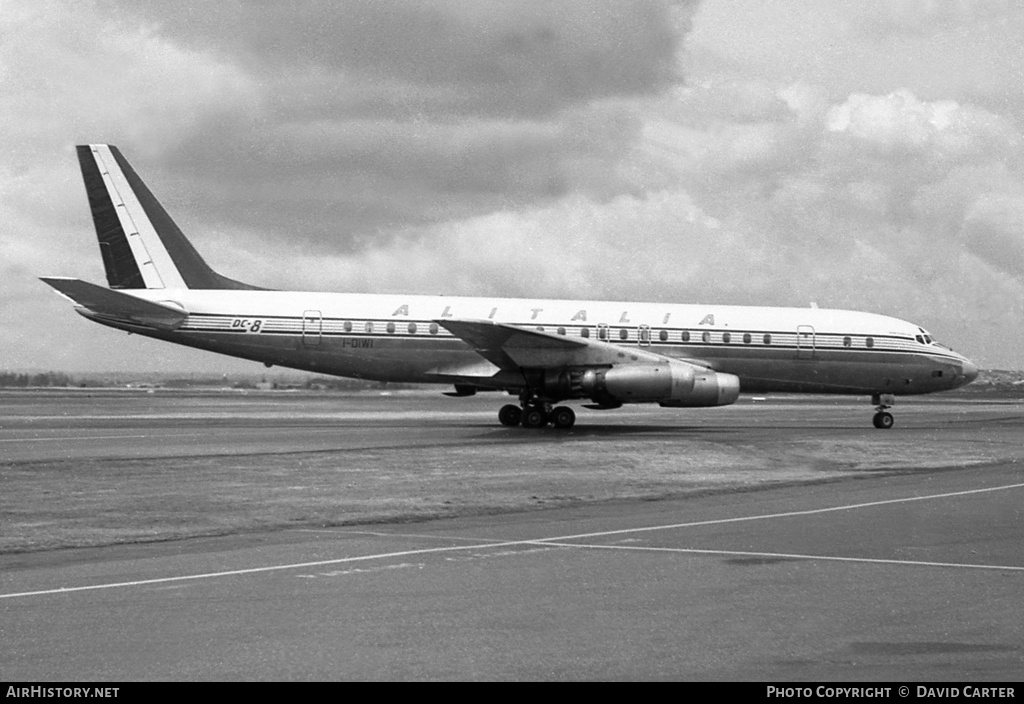 Aircraft Photo of I-DIWI | Douglas DC-8-43 | Alitalia | AirHistory.net #1534