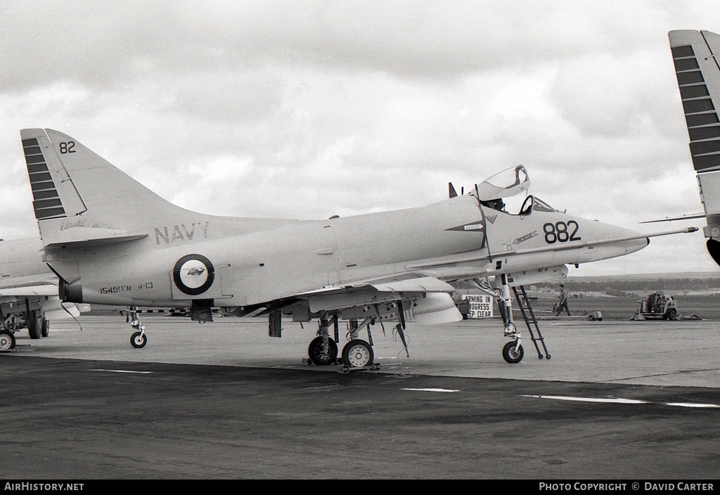 Aircraft Photo of N13-154903 | Douglas A-4G Skyhawk | Australia - Navy | AirHistory.net #1535
