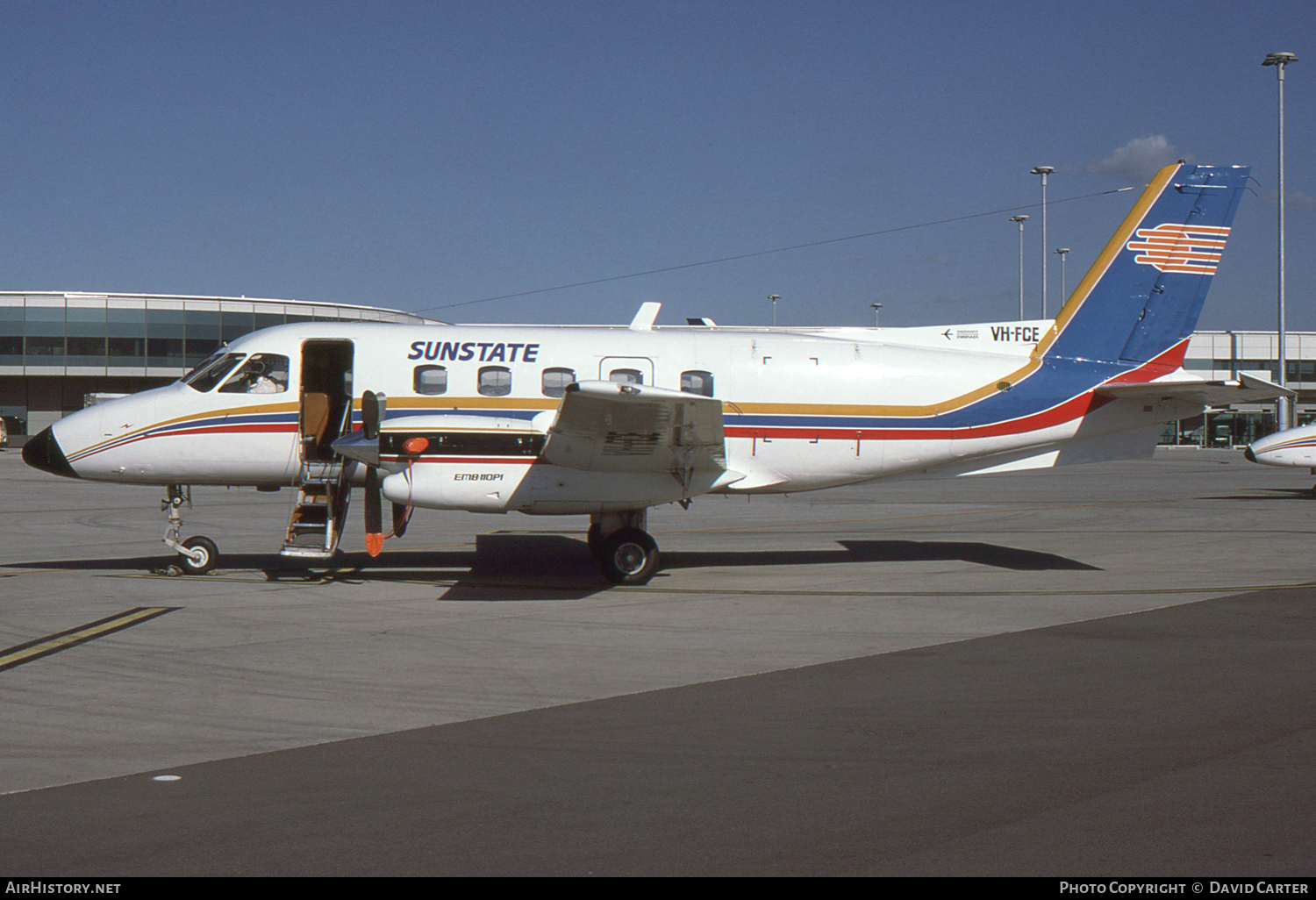 Aircraft Photo of VH-FCE | Embraer EMB-110P1 Bandeirante | Sunstate Airlines | AirHistory.net #1536