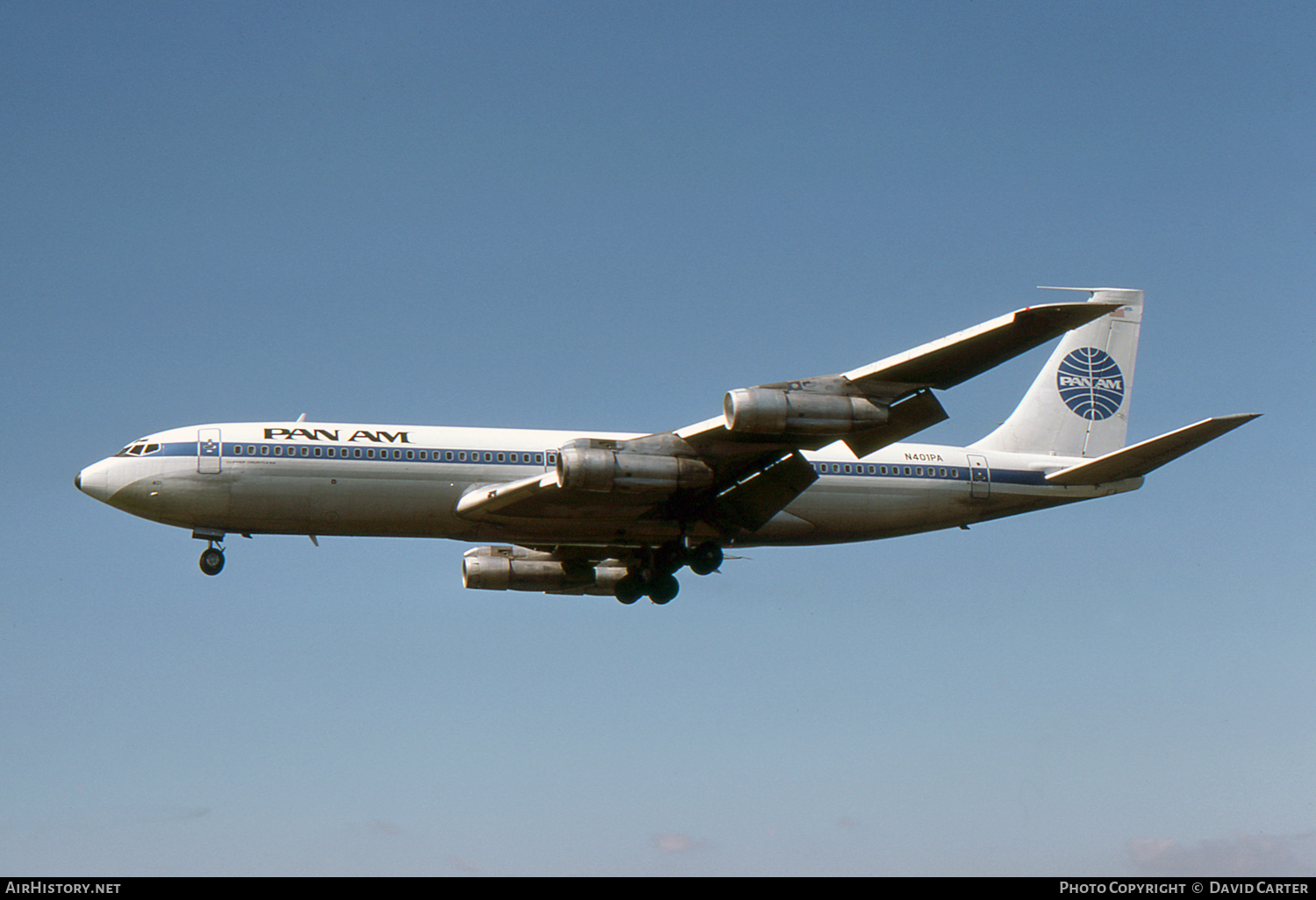 Aircraft Photo of N401PA | Boeing 707-321B | Pan American World Airways - Pan Am | AirHistory.net #1541