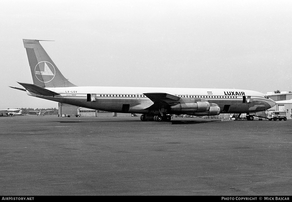 Aircraft Photo of LX-LGV | Boeing 707-348C | Luxair | AirHistory.net #1550