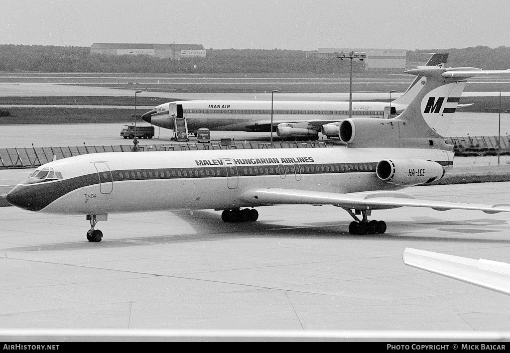 Aircraft Photo of HA-LCE | Tupolev Tu-154 | Malév - Hungarian Airlines | AirHistory.net #1555