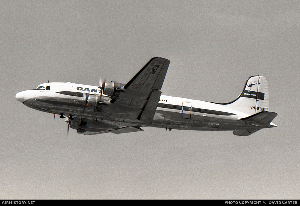 Aircraft Photo of VH-EDB | Douglas C-54A Skymaster | Qantas | AirHistory.net #1579