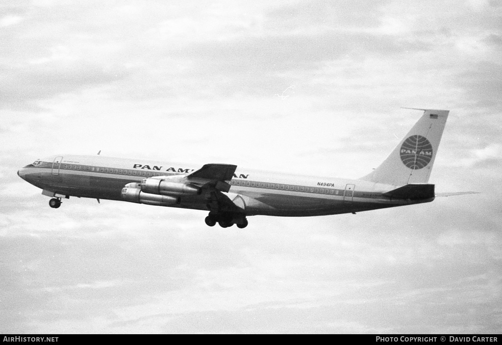 Aircraft Photo of N494PA | Boeing 707-321B | Pan American World Airways - Pan Am | AirHistory.net #1581