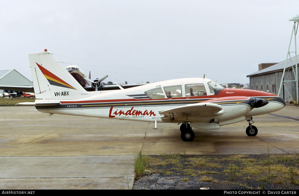 Aircraft Photo of VH-ABX | Piper PA-23-250 Aztec C | Lindeman Aerial Services | AirHistory.net #1587