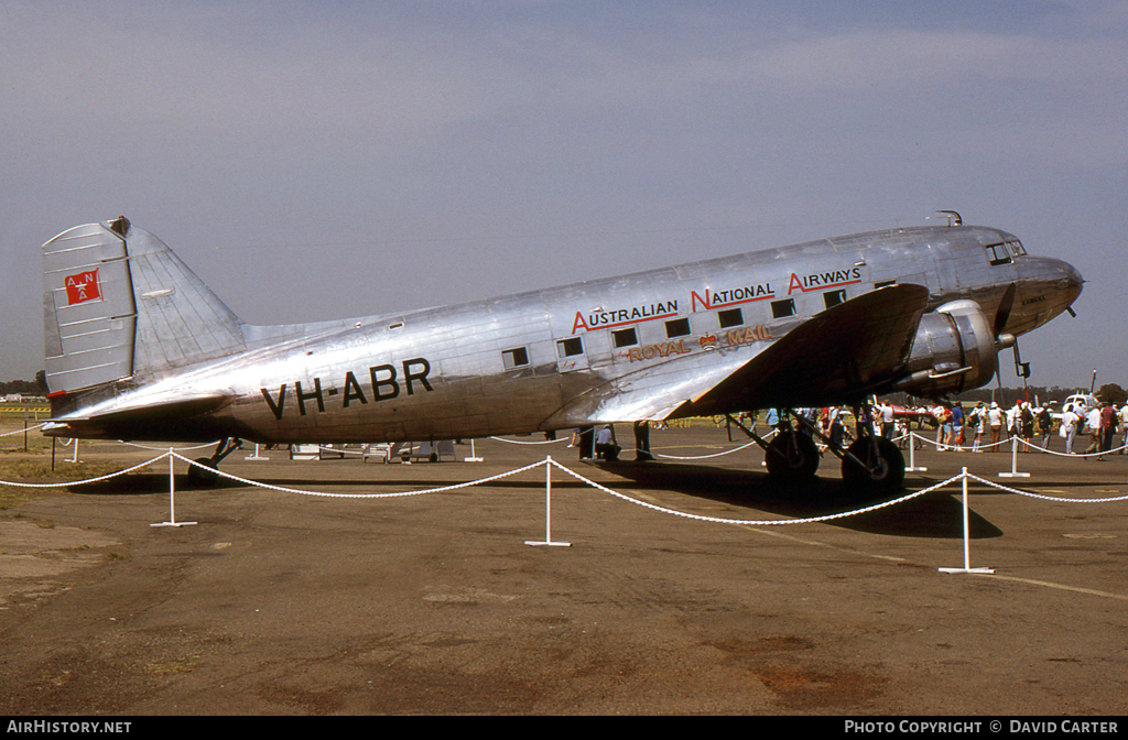 Aircraft Photo of VH-ABR | Douglas DC-3-G202A | Australian National Airways - ANA | AirHistory.net #1594