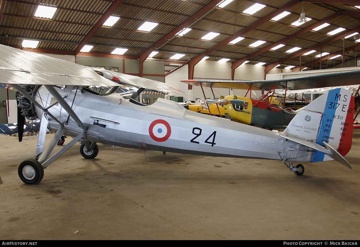 Aircraft Photo of F-HCJD | Morane-Saulnier MS 317 | France - Air Force | AirHistory.net #1605