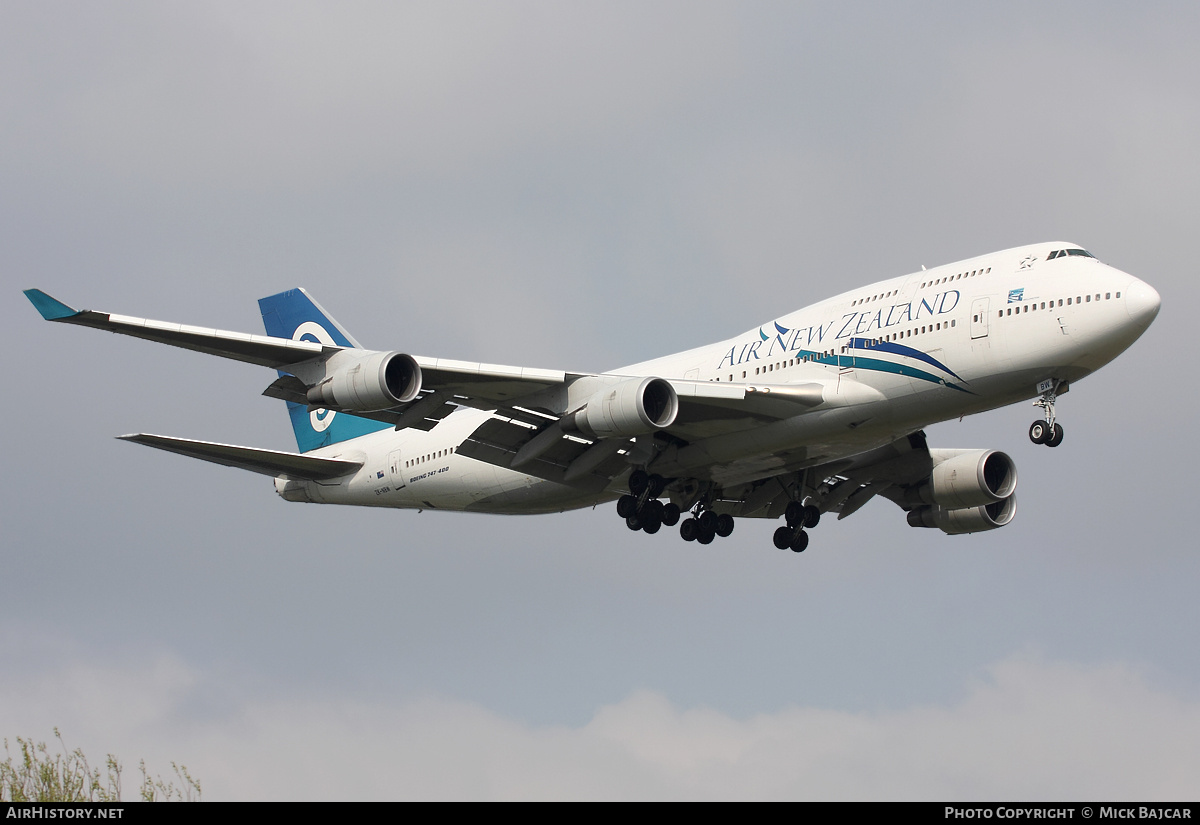 Aircraft Photo of ZK-NBW | Boeing 747-419 | Air New Zealand | AirHistory.net #1621