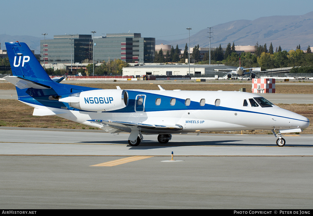 Aircraft Photo of N506UP | Cessna 560XL Citation Excel | Wheels Up | AirHistory.net #1636