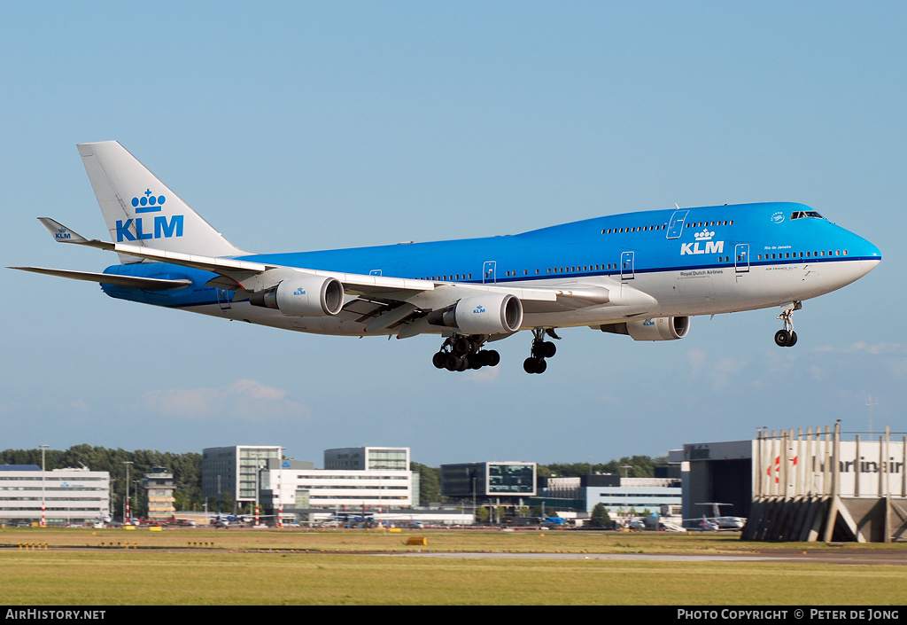 Aircraft Photo of PH-BFR | Boeing 747-406M | KLM - Royal Dutch Airlines | AirHistory.net #1648