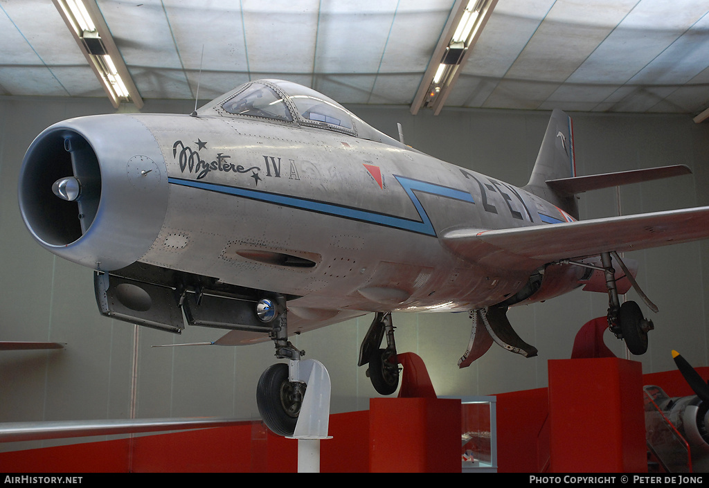 Aircraft Photo of 289 | Dassault MD-454 Mystere IV A | France - Air Force | AirHistory.net #1658