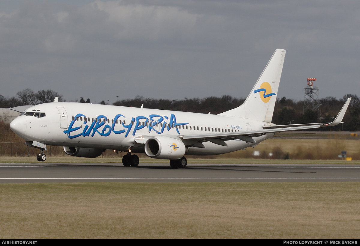 Aircraft Photo of 5B-DBX | Boeing 737-8Q8 | Eurocypria Airlines | AirHistory.net #1664