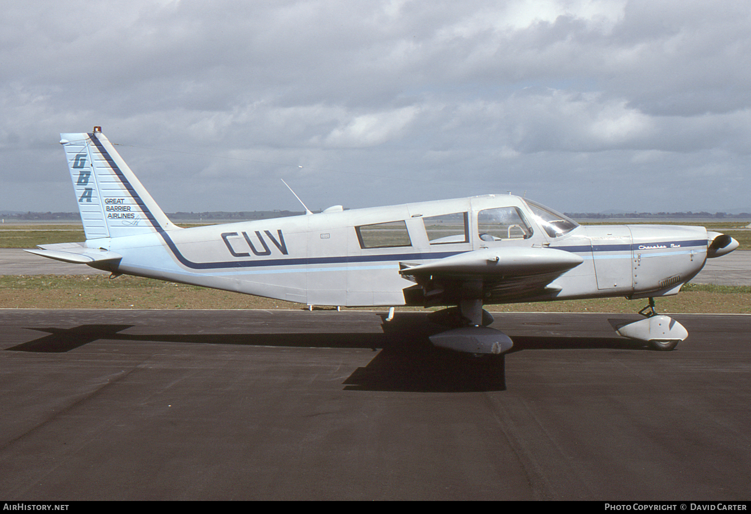 Aircraft Photo of ZK-CUV / CUV | Piper PA-32-260 Cherokee Six | Great Barrier Airlines - GBA | AirHistory.net #1681