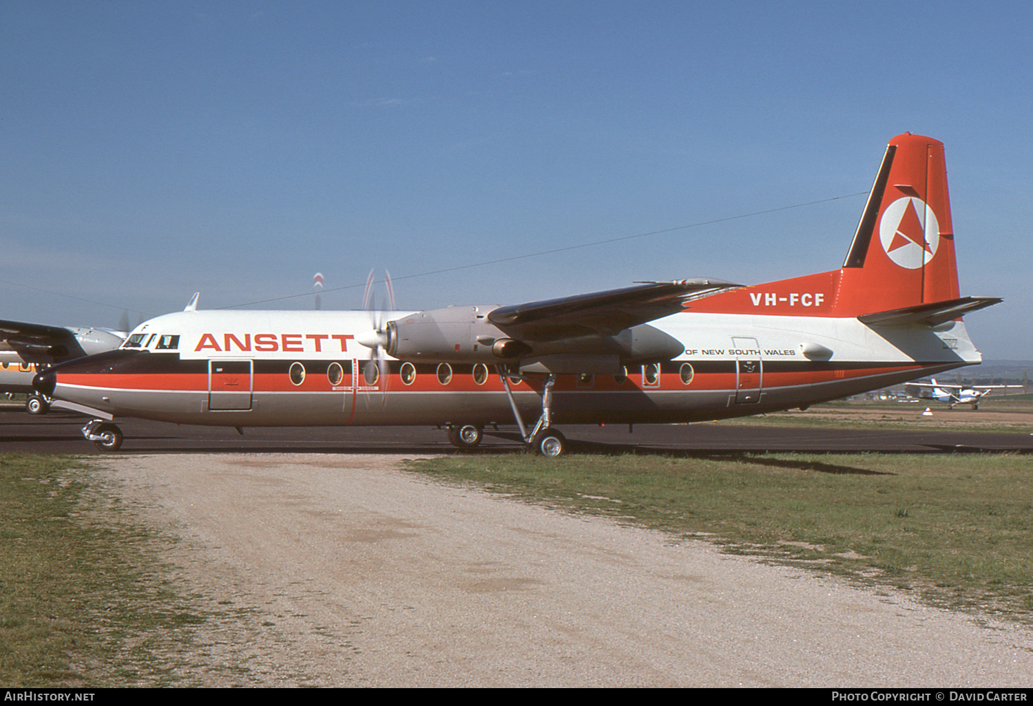 Aircraft Photo of VH-FCF | Fokker F27-500F Friendship | Ansett Airlines of New South Wales | AirHistory.net #1684