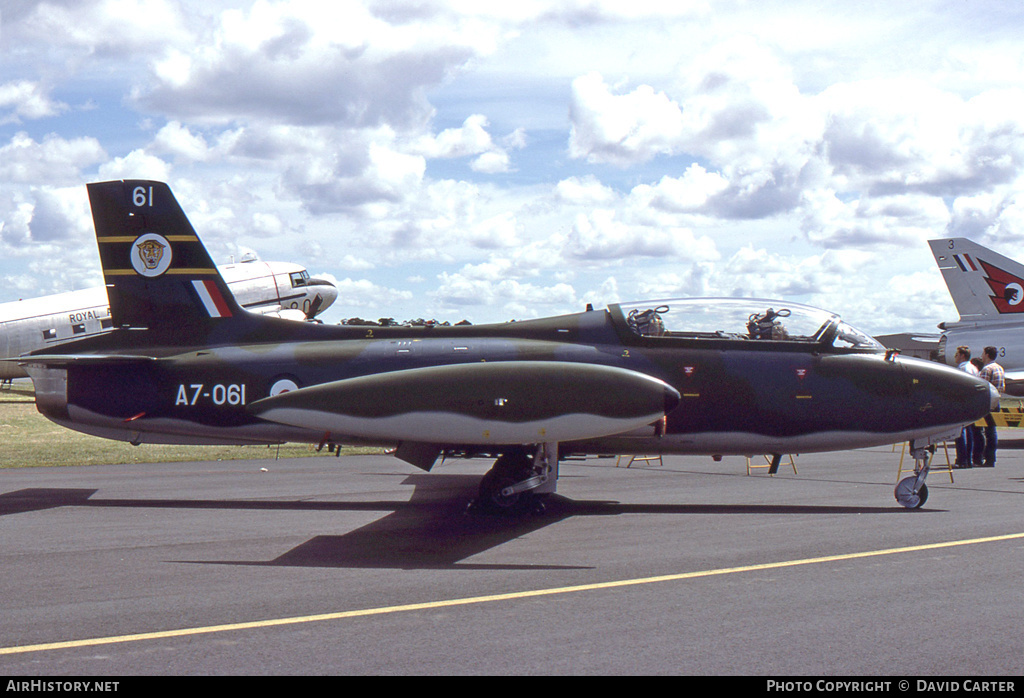 Aircraft Photo of A7-061 | Commonwealth CA-30 (MB-326H) | Australia - Air Force | AirHistory.net #1688