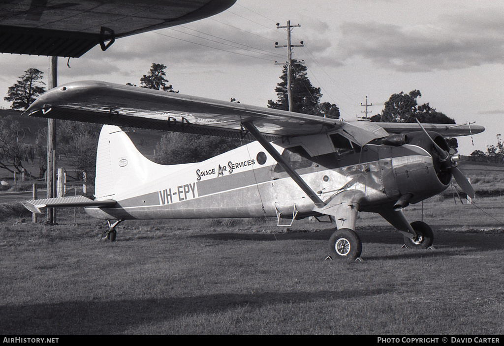 Aircraft Photo of VH-EPY | De Havilland Canada DHC-2 Beaver Mk1 | Savage Air Services | AirHistory.net #1700