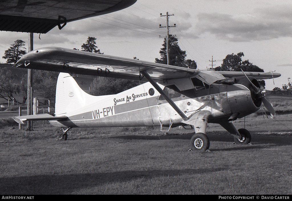 Aircraft Photo of VH-EPY | De Havilland Canada DHC-2 Beaver Mk1 | Savage Air Services | AirHistory.net