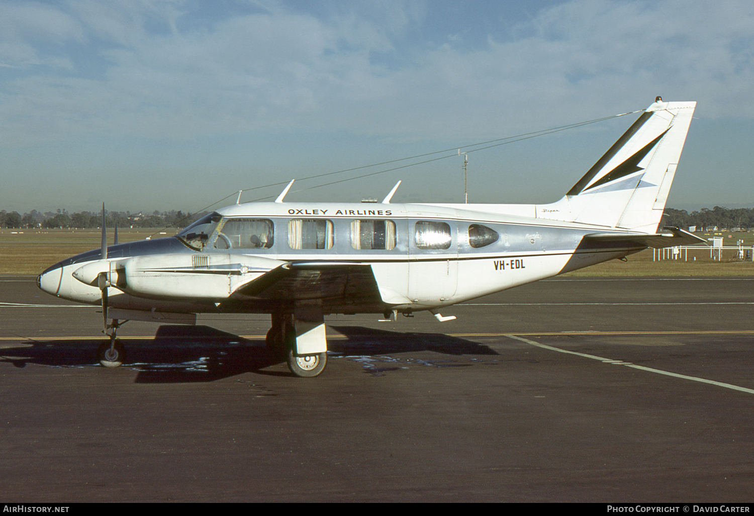 Aircraft Photo of VH-EDL | Piper PA-31-310 Navajo | Oxley Airlines | AirHistory.net #1701