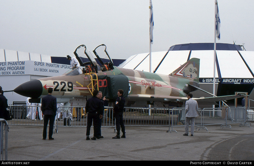 Aircraft Photo of 4X-JPA / 229 | McDonnell Douglas F-4E Super Phantom | Israel - Air Force | AirHistory.net #1711