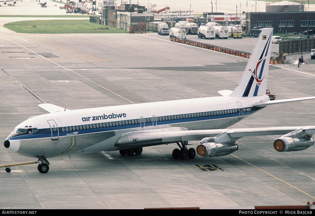 Aircraft Photo of VP-WKR | Boeing 707-330B | Air Zimbabwe | AirHistory.net #1727