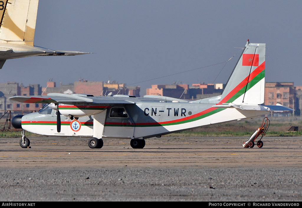 Aircraft Photo of CN-TWR | Pilatus Britten-Norman BN-2T Turbine Islander | Moroccan Ministry of Fisheries & Merchant Marine | AirHistory.net #1784