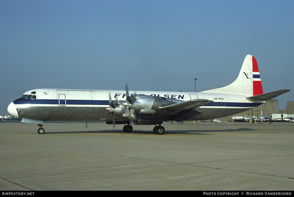 Aircraft Photo of LN-FOI | Lockheed L-188C(F) Electra | Fred. Olsen | AirHistory.net #1789