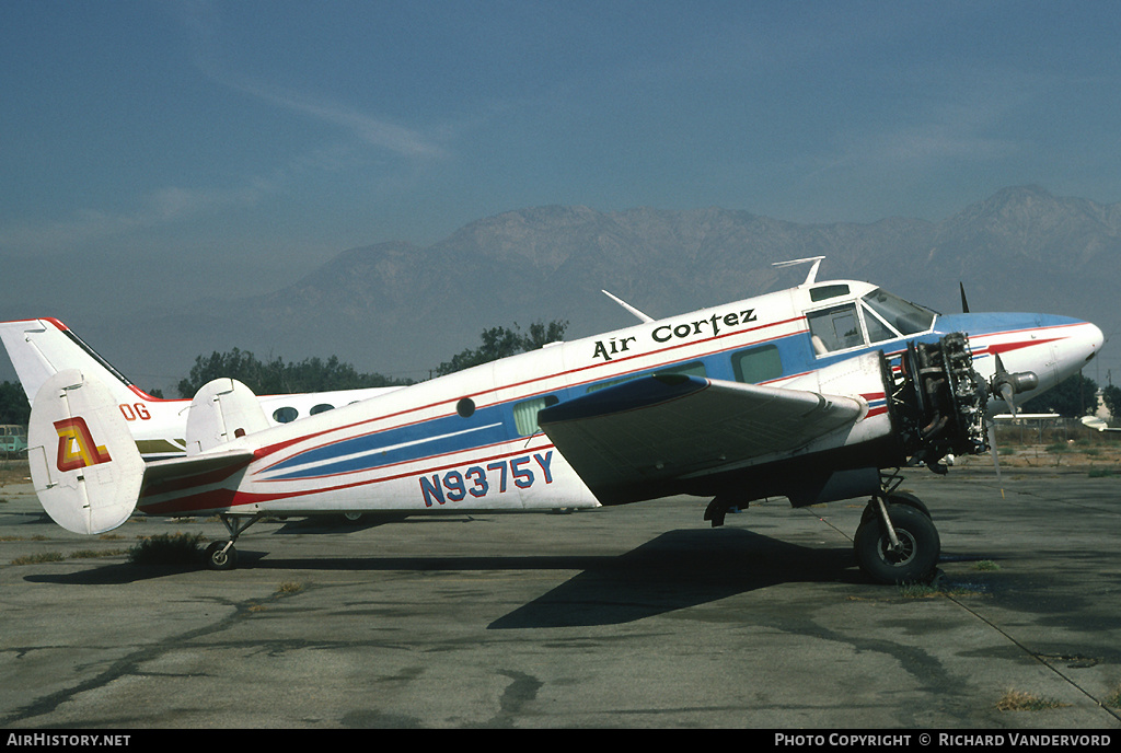 Aircraft Photo of N9375Y | Beech G18S | Air Cortez International | AirHistory.net #1798