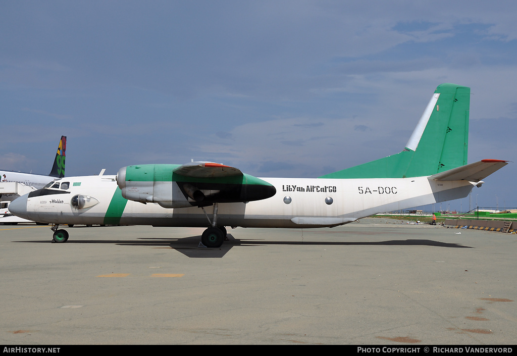 Aircraft Photo of 5A-DOC | Antonov An-26 | Libyan Air Cargo | AirHistory.net #1802