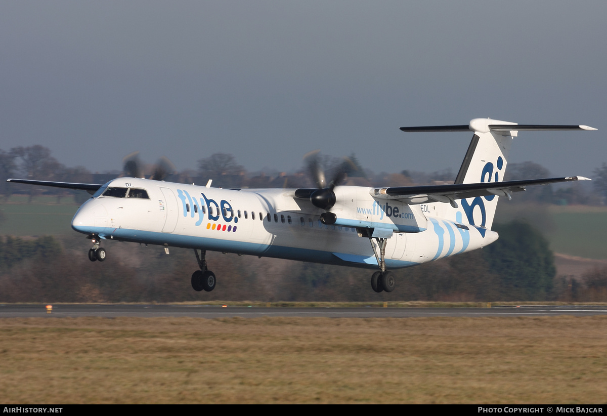 Aircraft Photo of G-JEDL | Bombardier DHC-8-402 Dash 8 | Flybe | AirHistory.net #1818
