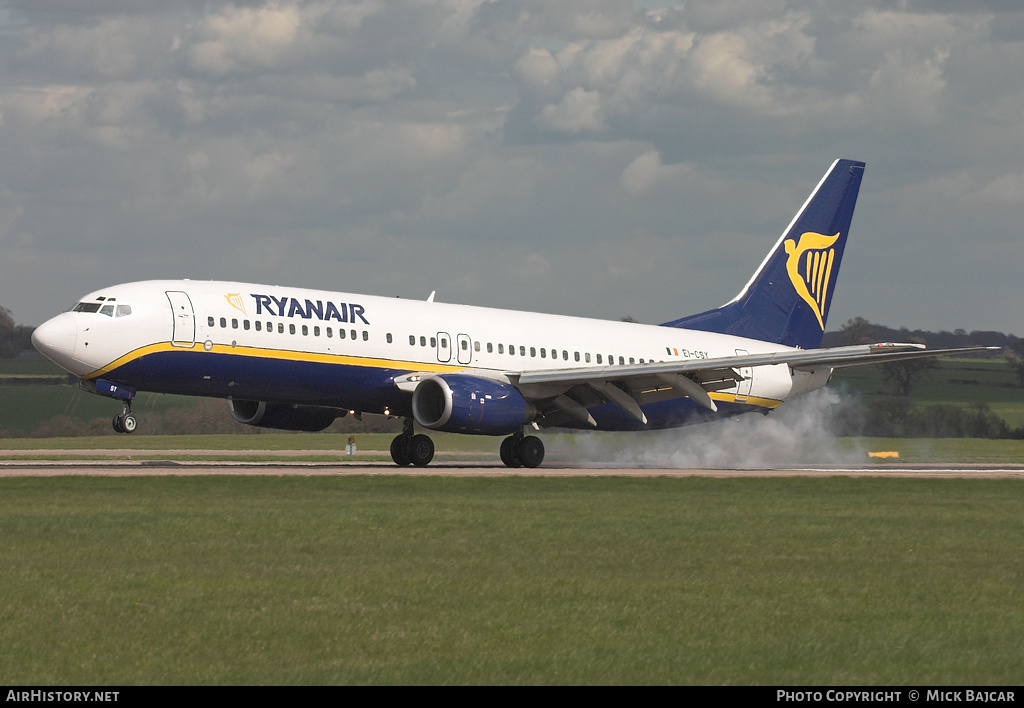 Aircraft Photo of EI-CSY | Boeing 737-8AS | Ryanair | AirHistory.net #1823