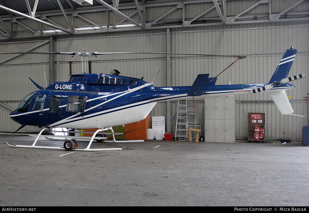 Aircraft Photo of G-LONE | Bell 206L-1 LongRanger II | AirHistory.net #1844