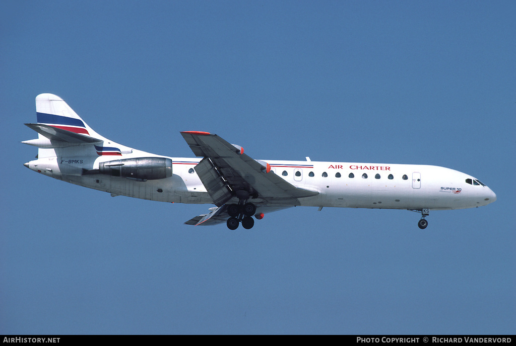 Aircraft Photo of F-BMKS | Sud SE-210 Caravelle 10B3 Super B | Air Charter | AirHistory.net #1853