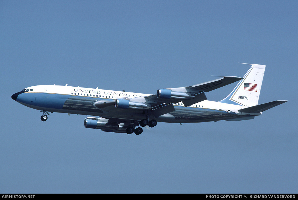 Aircraft Photo of 58-6970 / 86970 | Boeing VC-137A (707-153) | USA - Air Force | AirHistory.net #1854