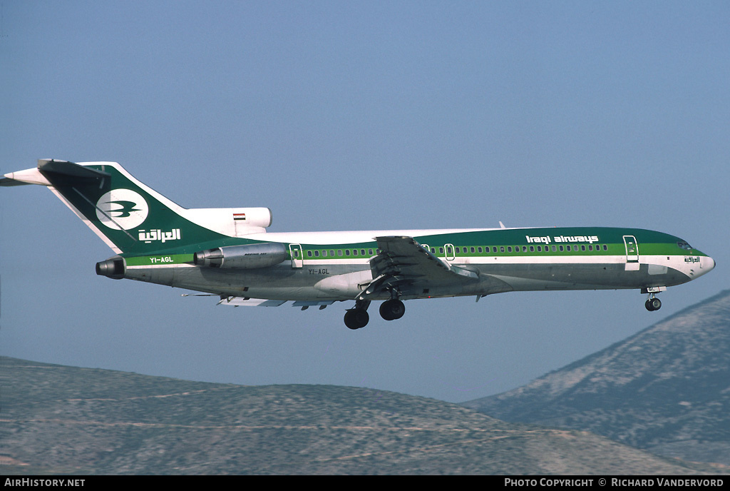 Aircraft Photo of YI-AGL | Boeing 727-270/Adv | Iraqi Airways | AirHistory.net #1859
