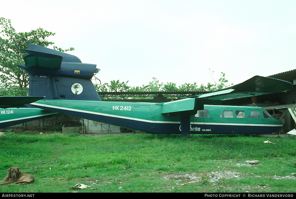 Aircraft Photo of HK-2412 | Britten-Norman BN-2A Mk.3-1 Trislander | Caribena Colombia | AirHistory.net #1866