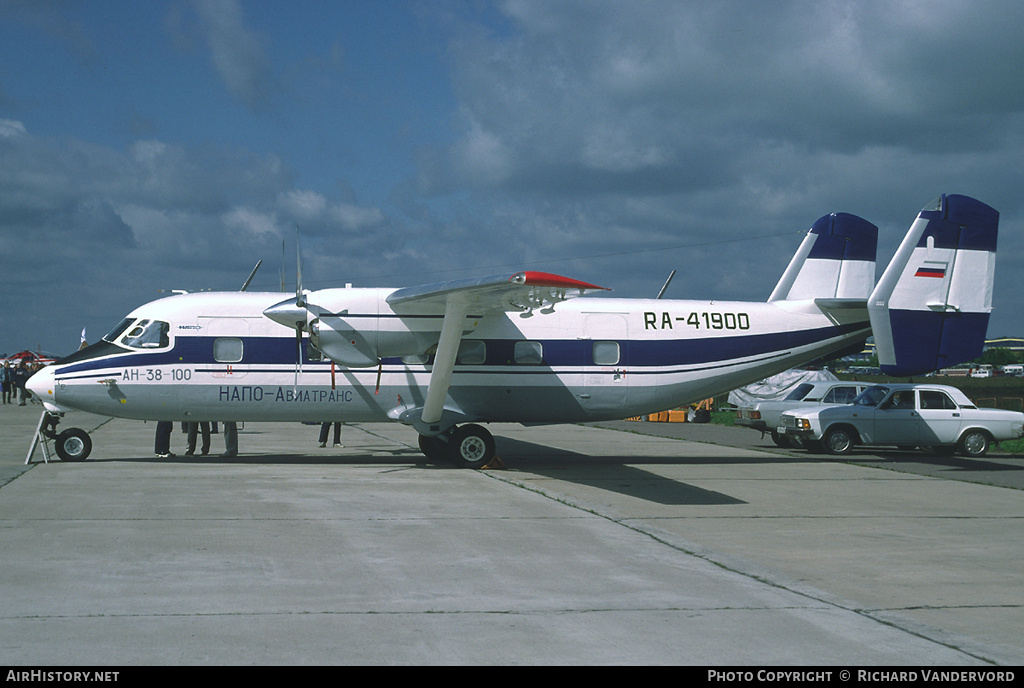 Aircraft Photo of RA-41900 | Antonov An-38-100 | NAPO-Aviatrans | AirHistory.net #1877