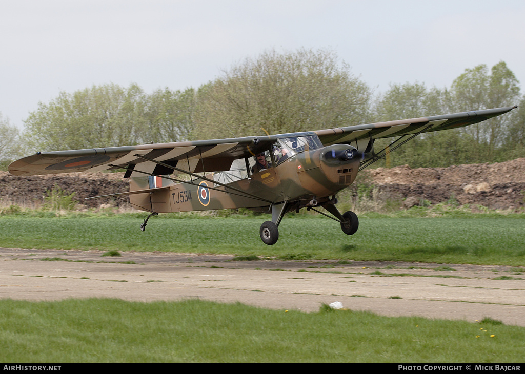 Aircraft Photo of G-AKSY / TJ534 | Taylorcraft J Auster Mk5 | UK - Air Force | AirHistory.net #1887