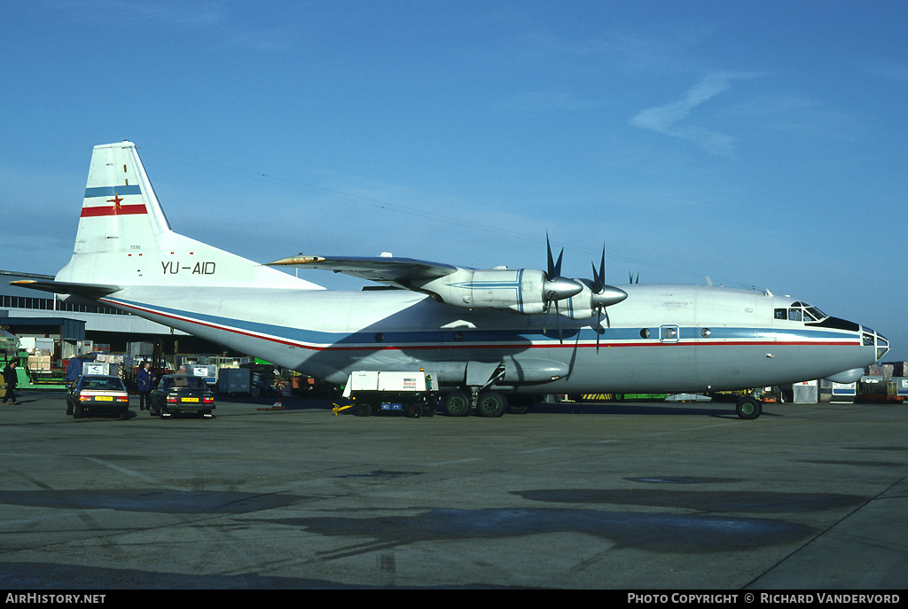 Aircraft Photo of YU-AID / 73312 | Antonov An-12BP | Yugoslavia Government | AirHistory.net #1905