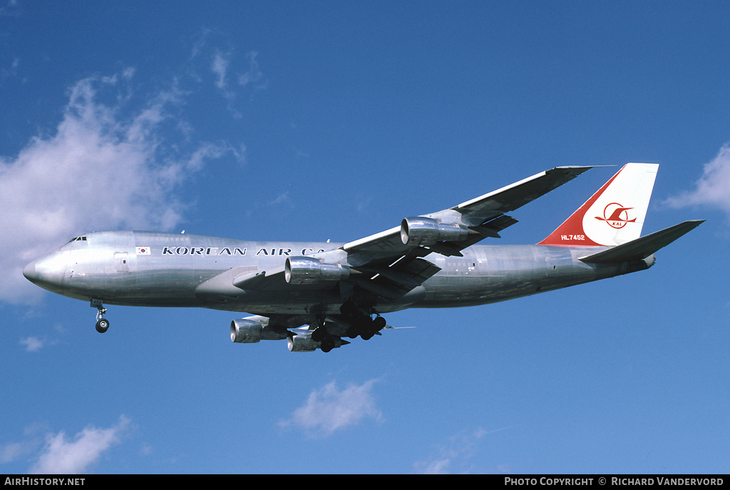 Aircraft Photo of HL7452 | Boeing 747-2B5F/SCD | Korean Air Cargo | AirHistory.net #1907