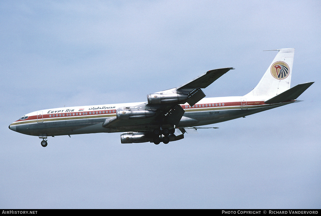 Aircraft Photo of SU-AXK | Boeing 707-366C | EgyptAir | AirHistory.net #1934