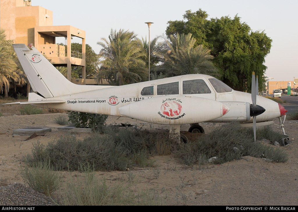 Aircraft Photo of N6746X | Cessna 310F | Sharjah International Airport | AirHistory.net #1954