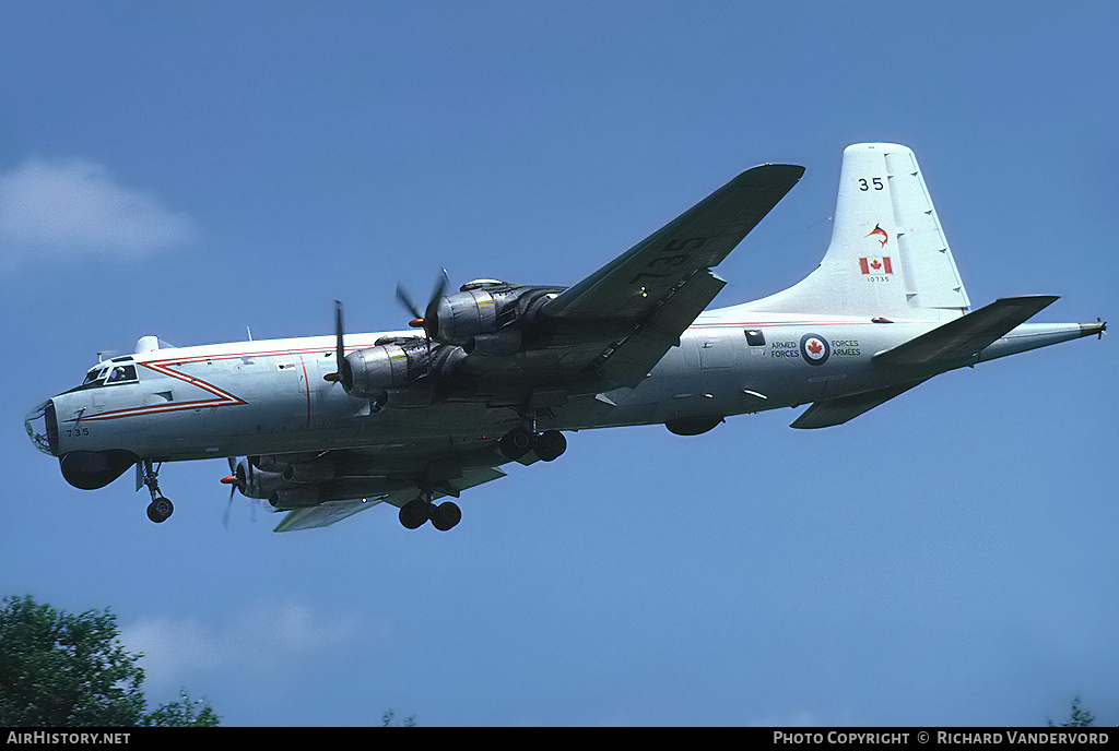 Aircraft Photo of 10735 | Canadair CP-107 Argus 2 (CL-28-2) | Canada - Air Force | AirHistory.net #1970