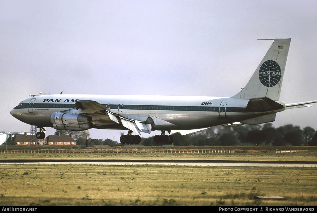 Aircraft Photo of N760PA | Boeing 707-321B | Pan American