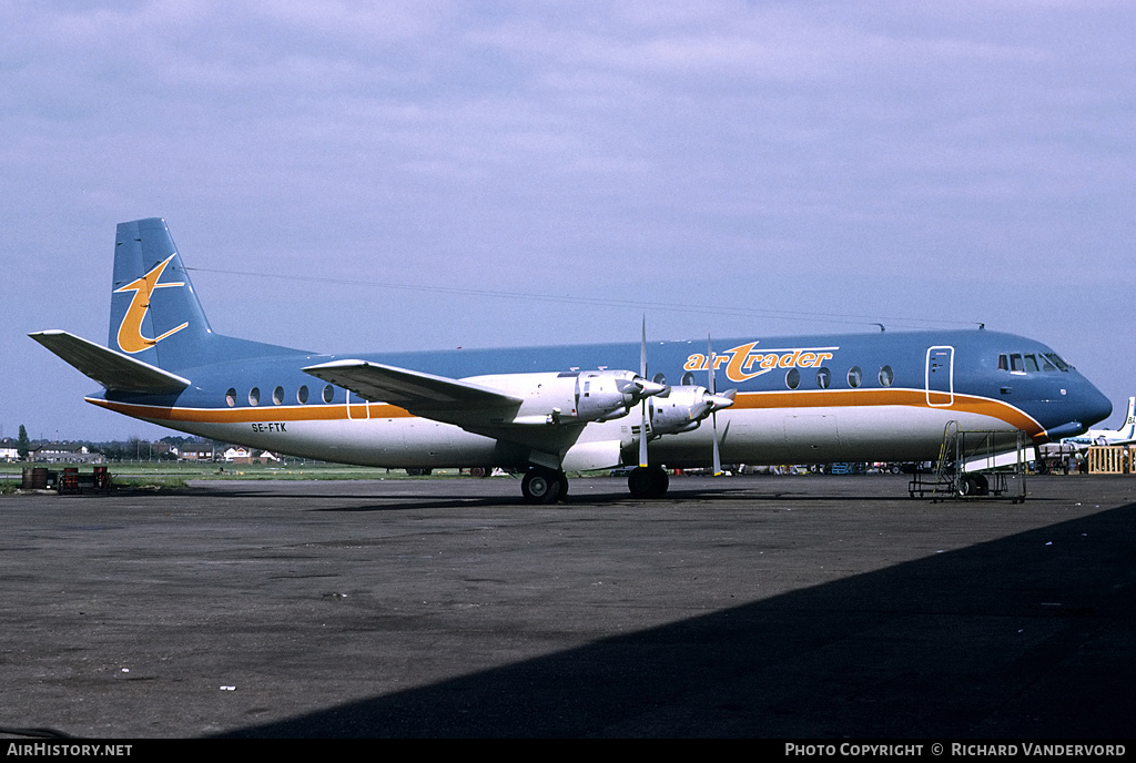 Aircraft Photo of SE-FTK | Vickers 952 Vanguard | Air Trader | AirHistory.net #1998