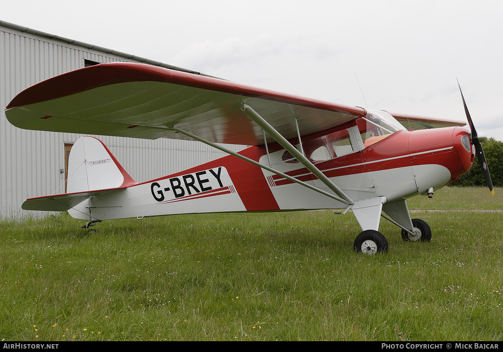 Aircraft Photo of G-BREY | Taylorcraft BC-12D Twosome | AirHistory.net #2007