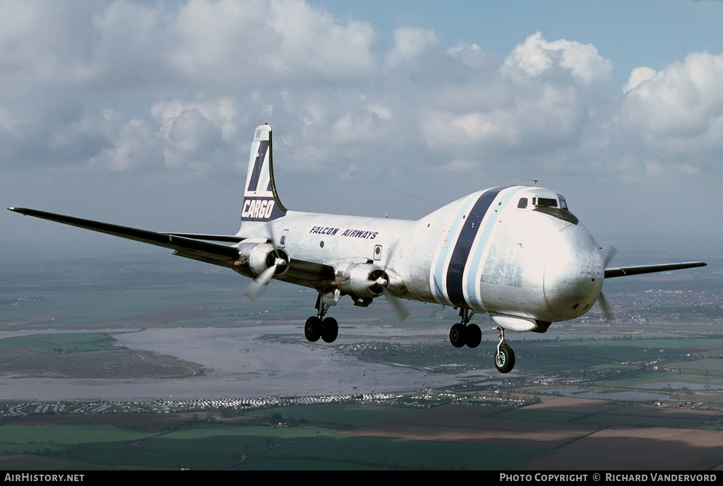 Aircraft Photo of N80FA | Aviation Traders ATL-98 Carvair | Falcon Airways | AirHistory.net #2023