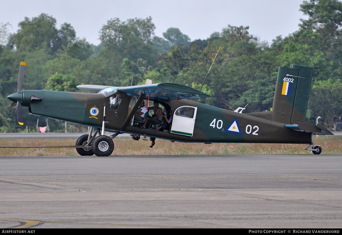 Aircraft Photo of 4002 | Pilatus PC-6/B2-H2 Turbo Porter | Myanmar - Air Force | AirHistory.net #2039