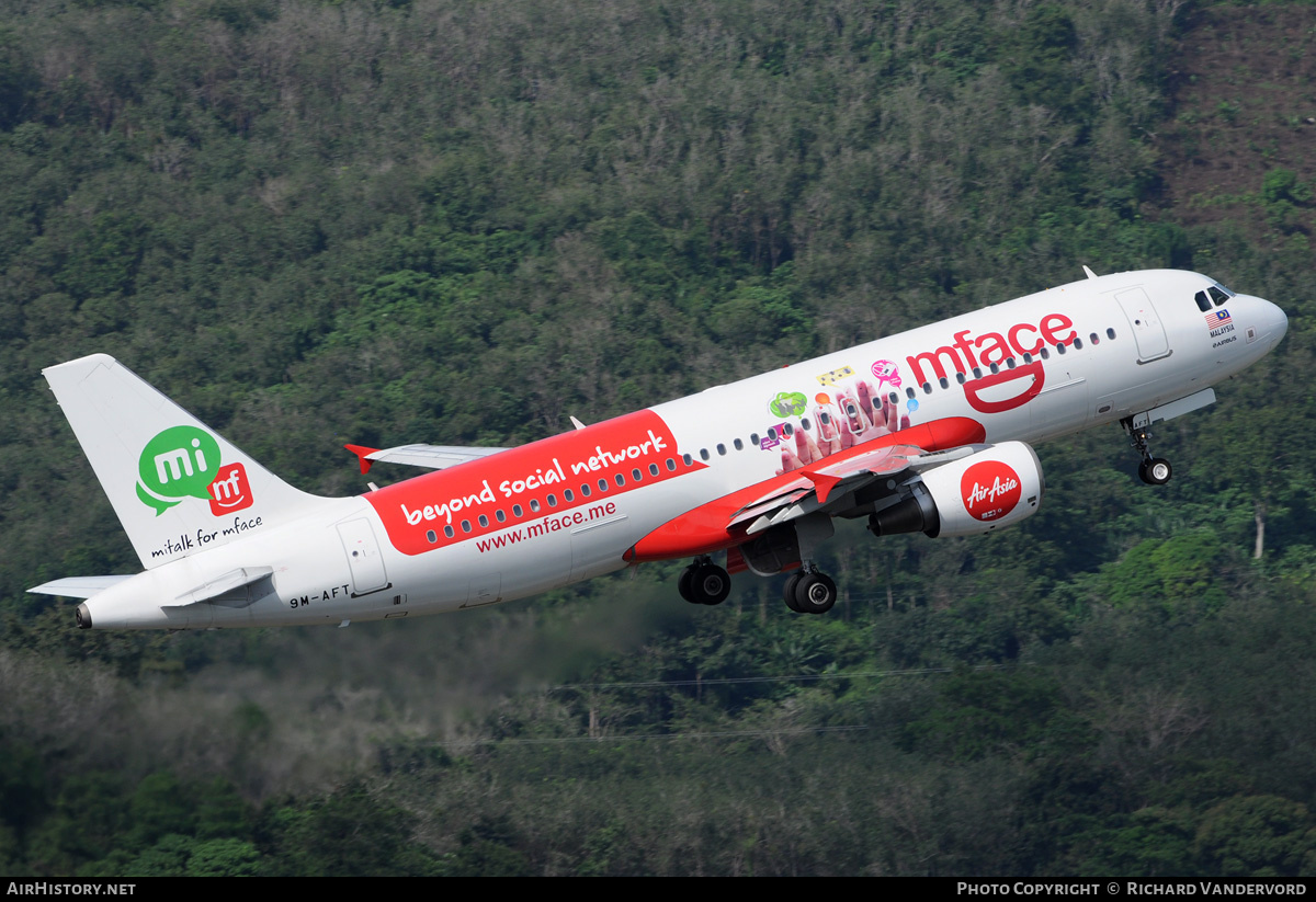 Aircraft Photo of 9M-AFT | Airbus A320-216 | AirAsia | AirHistory.net #2042