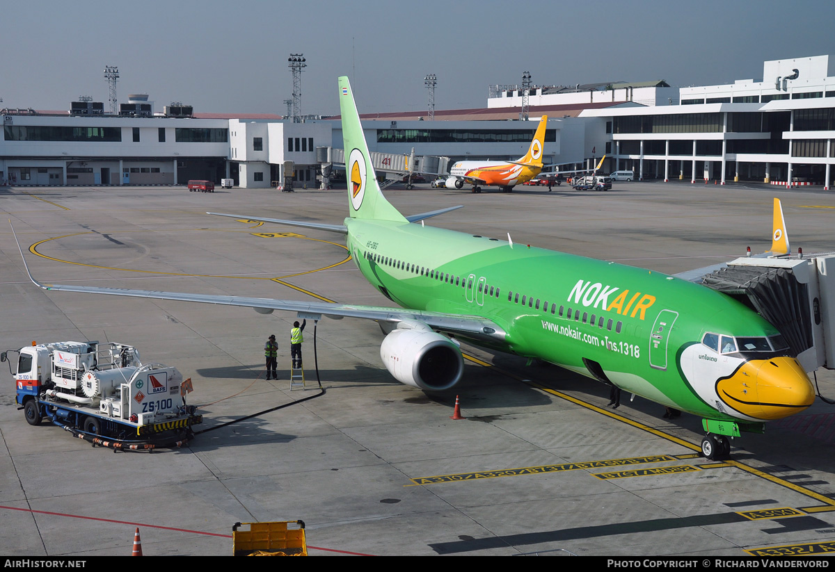 Aircraft Photo of HS-DBG | Boeing 737-8FH | Nok Air | AirHistory.net #2045