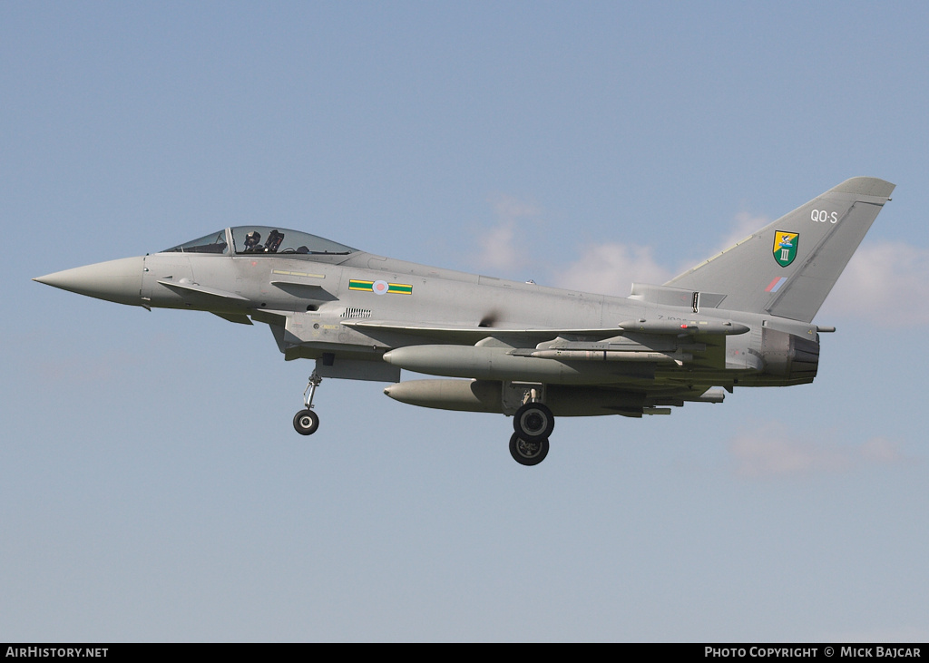 Aircraft Photo of ZJ936 | Eurofighter EF-2000 Typhoon F2 | UK - Air Force | AirHistory.net #2052